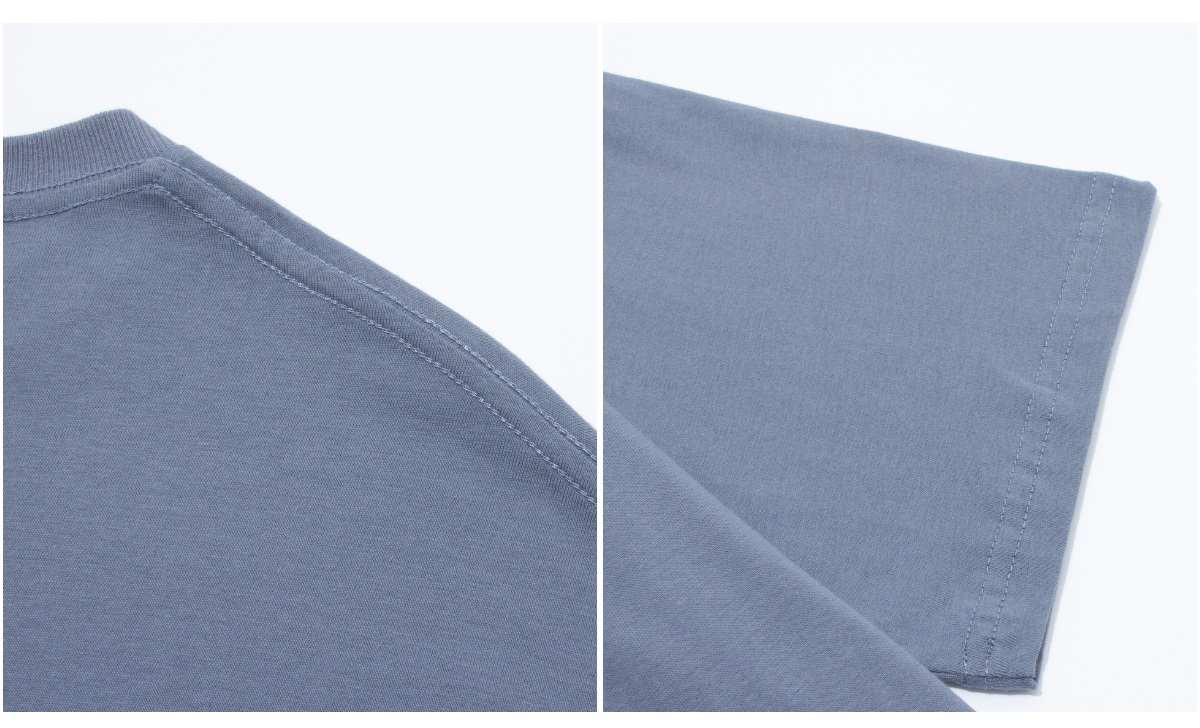 #1309 Drop Shoulder Thin Cotton Oversize T-shirt 190GSM 20 colors 21