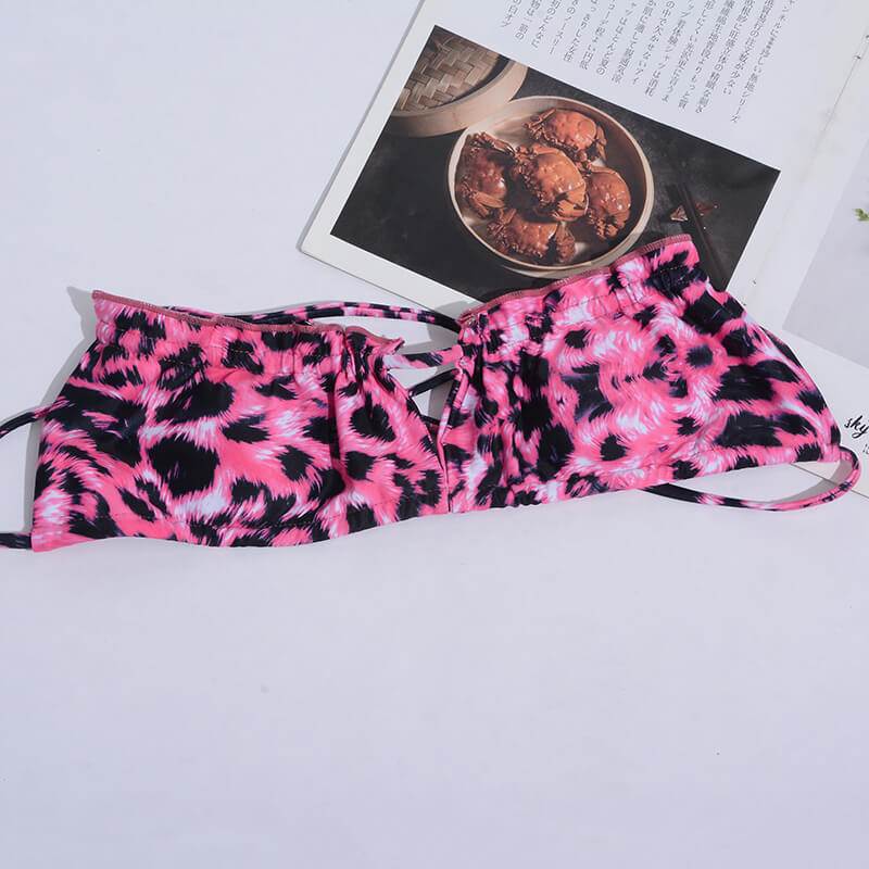 Designer Bathing Suits Wholesale Leopard Bikini 8