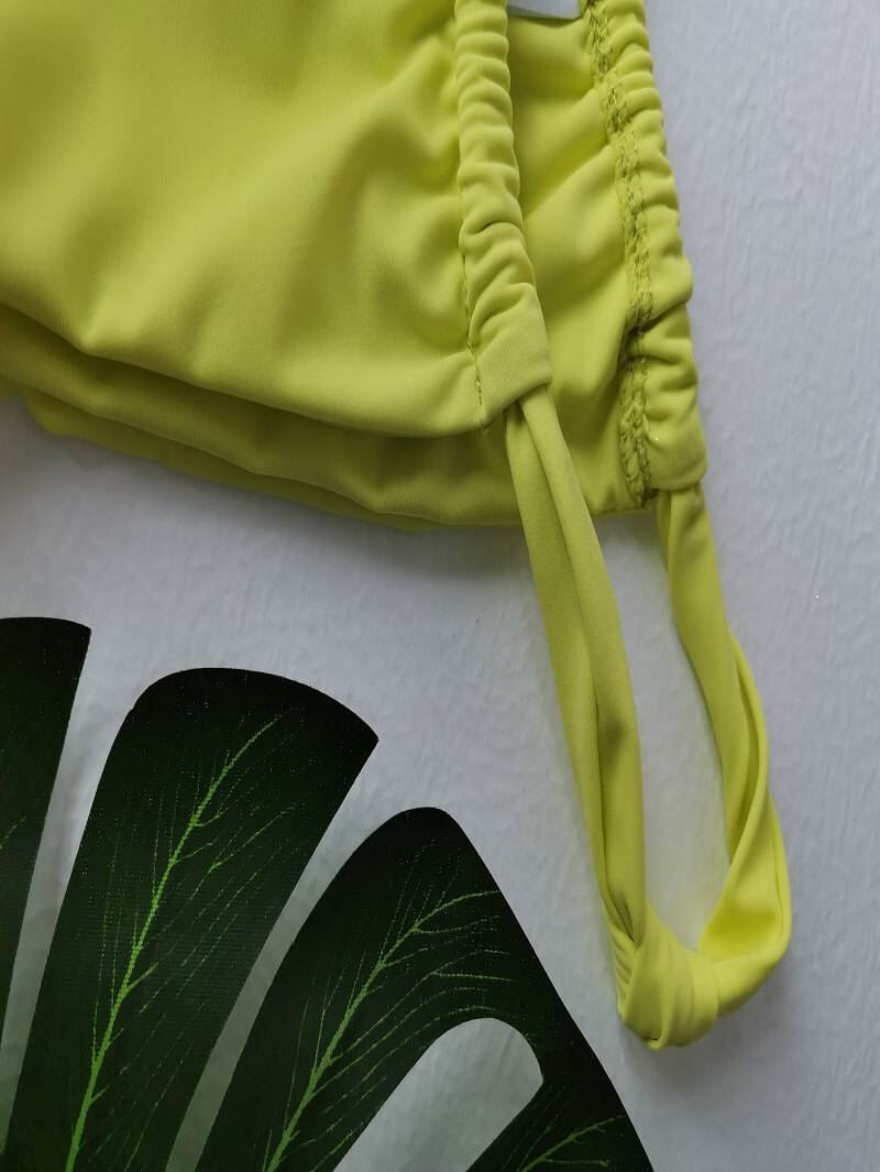 Bulk Bikini Wholesale Sexy Yellow Bathing Suits