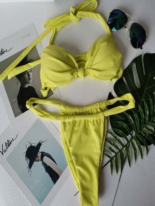 Bulk Bikini Wholesale Yellow Bathing Suits 1