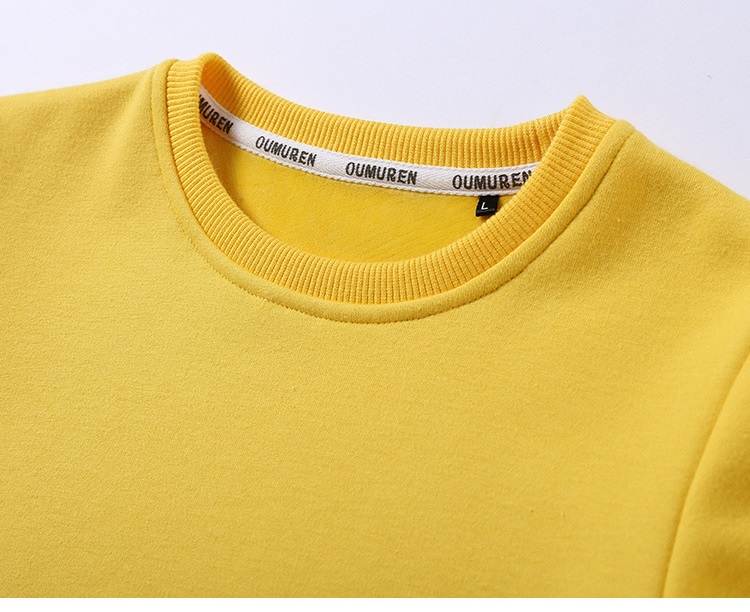 Custom Unisex Thick Fleece Sweatshirt Manufacturer 25