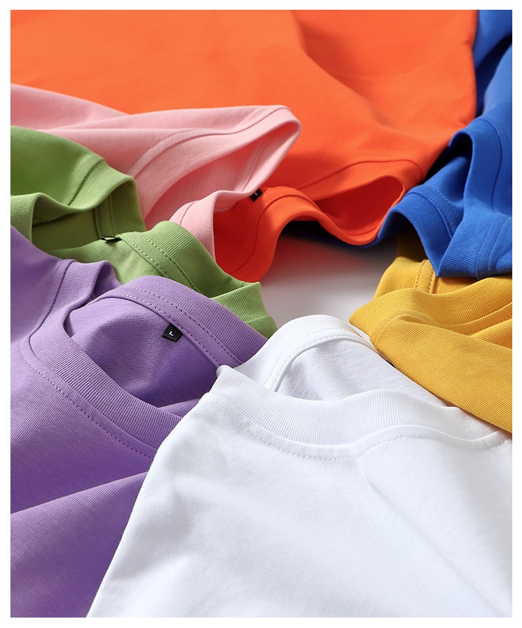 #01068 Unisex Drop shoulder T-Shirt Oversized 240gsm 13