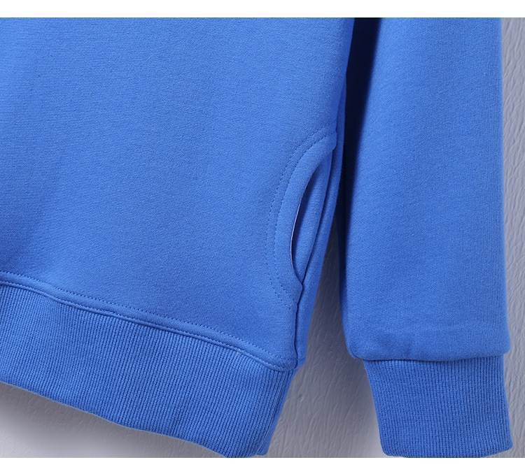 Custom Unisex Thick Fleece Pullover Hoodie Supplier 19