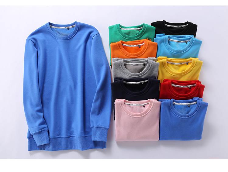 Custom Unisex Thick Fleece Sweatshirt Manufacturer 5