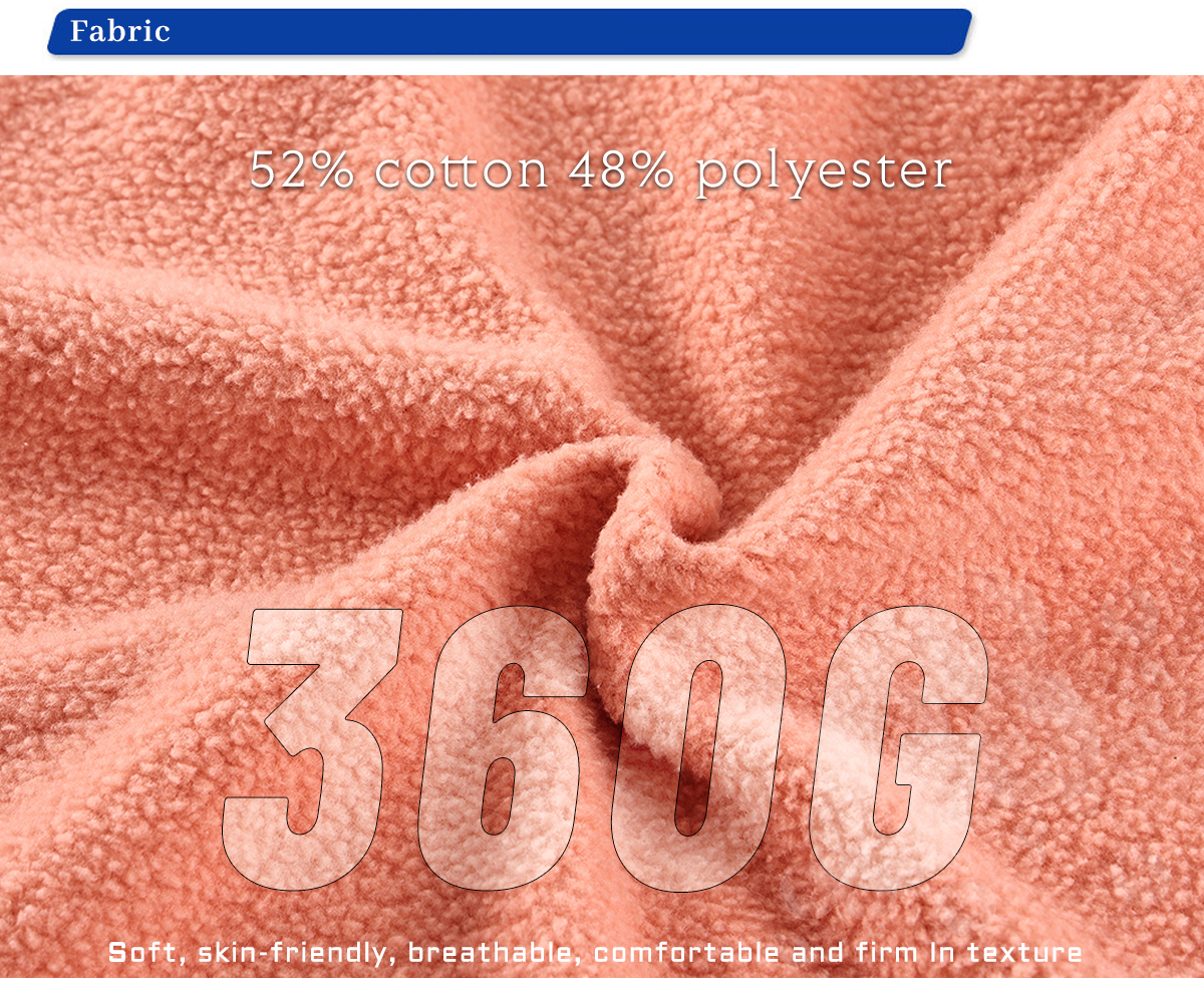 #2560 Oversize Thick Fleece Hoodie Manufacturer 360gsm 18