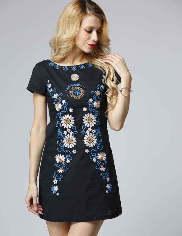Mexican Clothing Manufacturers Embroidery Dress