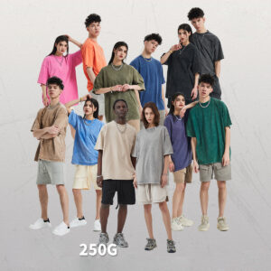 #8808 Oversize Vintage Dyed T Shirt 250gsm