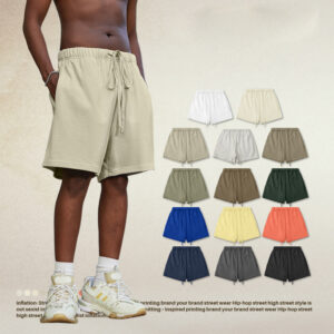 #2309SS Thick Heavy Basic Shorts Street Trendy 425GSM
