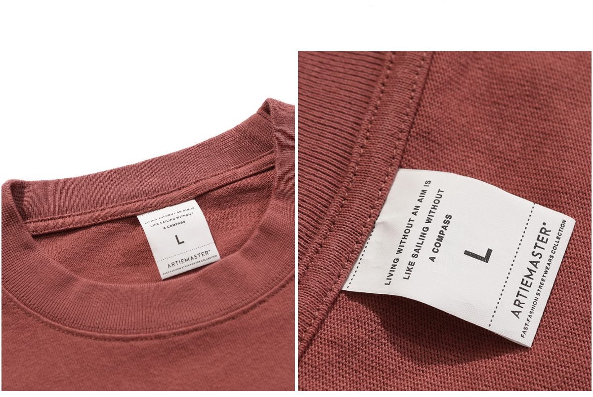 #8806 Extra Thick 310GSM Hemp Cotton Oversized T-Shirt 14