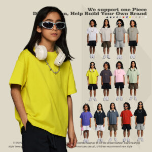 #T801 Cotton 230Gsm Kids' Quick-Dry Cooling T-Shirt