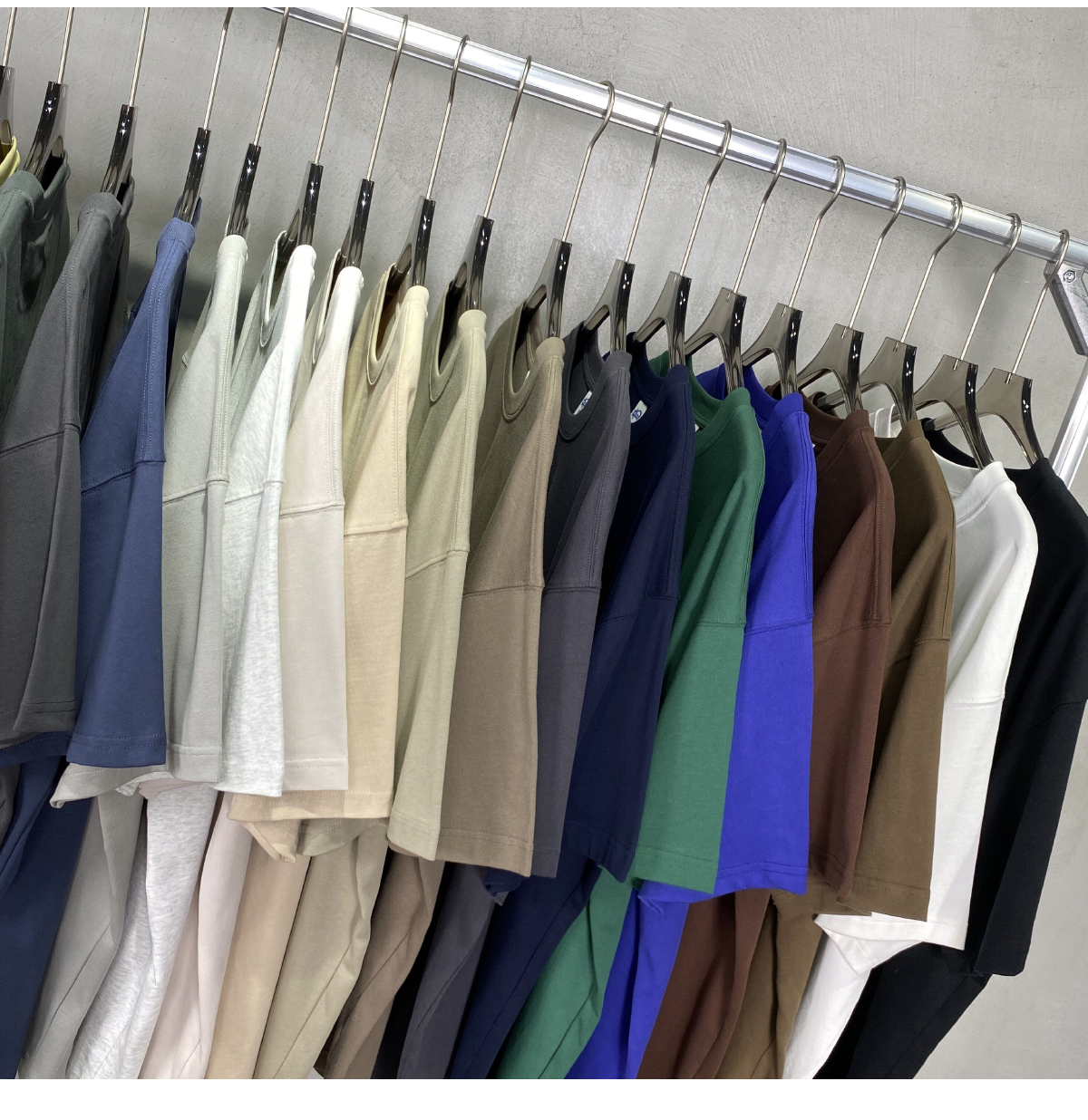 #AR003 Cotton 275G Oversized Blank T-Shirt 20
