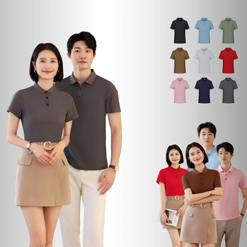 #A106 Slim Fit 170GSM Stretch Unisex Polo