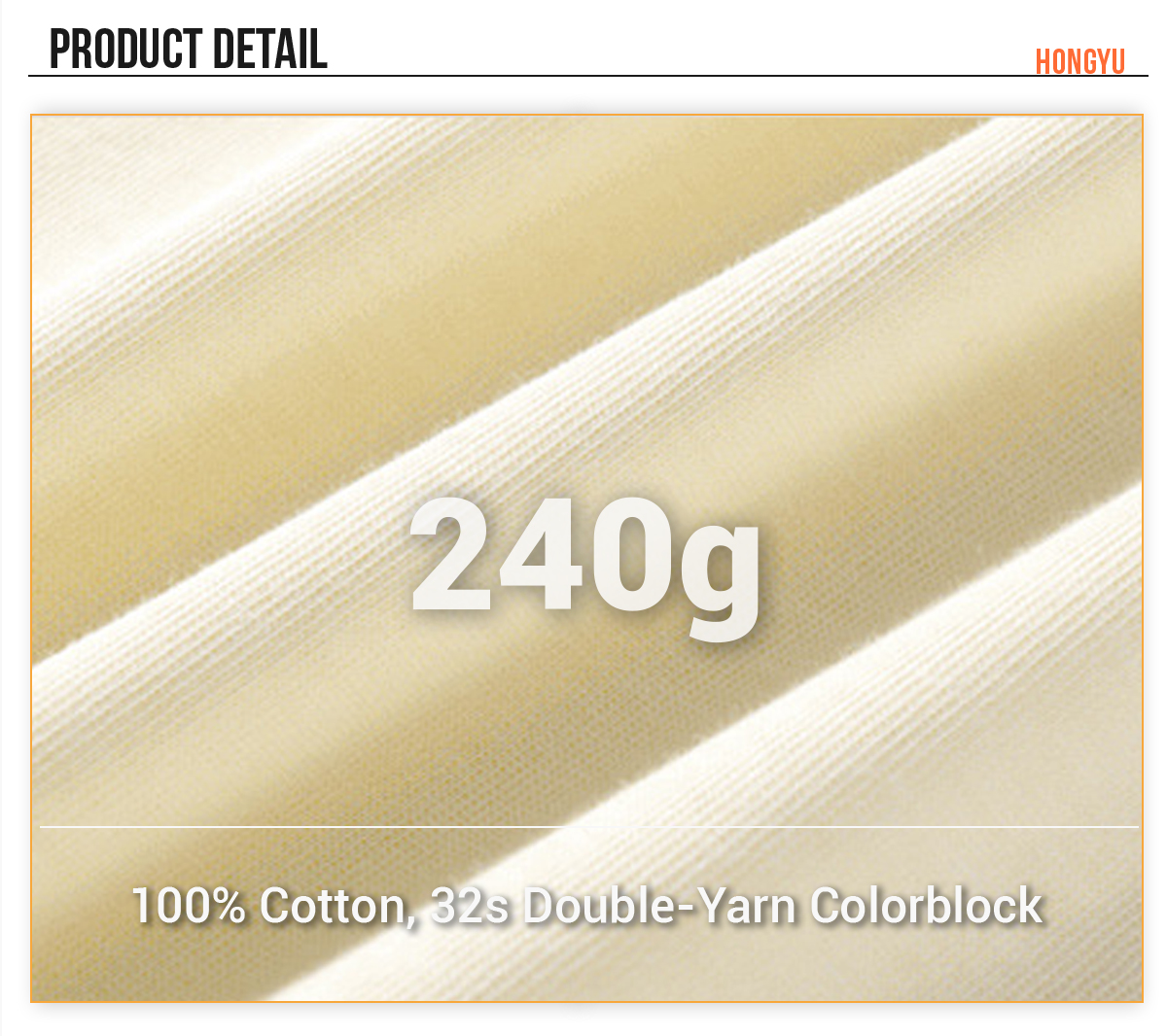 #NY3967 Cotton 240GSM Colorblock Oversize T-shirt 12
