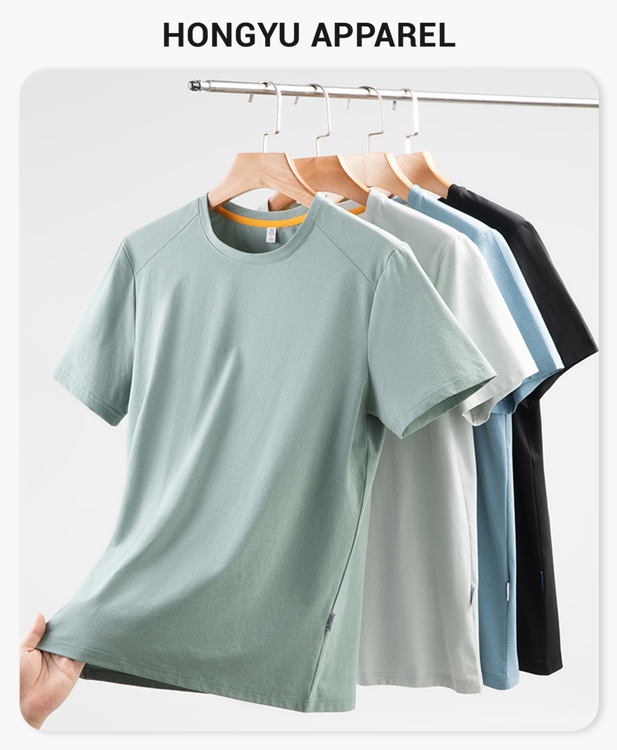 #NY9601 Sorona Quick-dry 200gsm Outdoor T-shirt 3