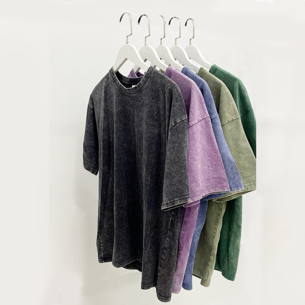 #NY0023 Acid Wash 230GSM Cotton Oversized T-shirt