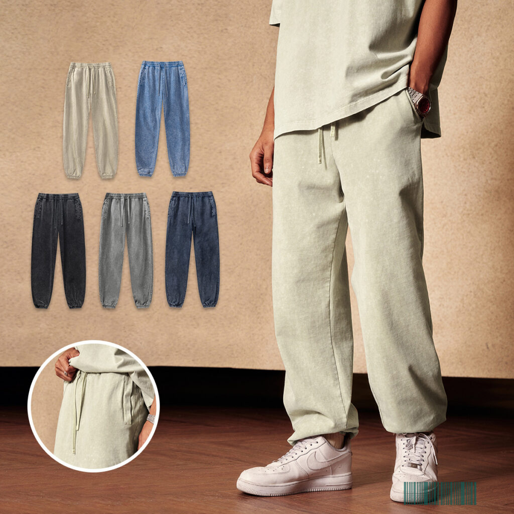 #3295 Thick 345GSM Wash Terry Sweatpants