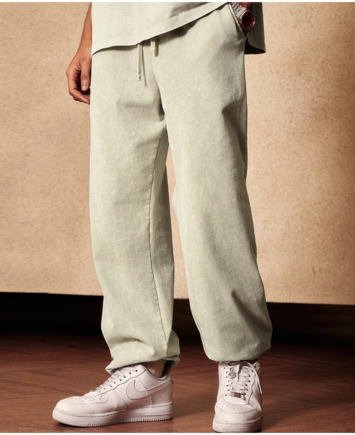 #3295 Thick 345GSM Wash Terry Sweatpants 26