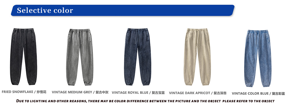 #3295 Thick 345GSM Wash Terry Sweatpants 10