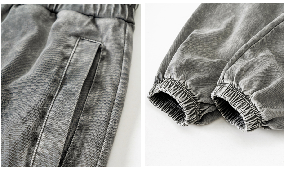 #3295 Thick 345GSM Wash Terry Sweatpants 18