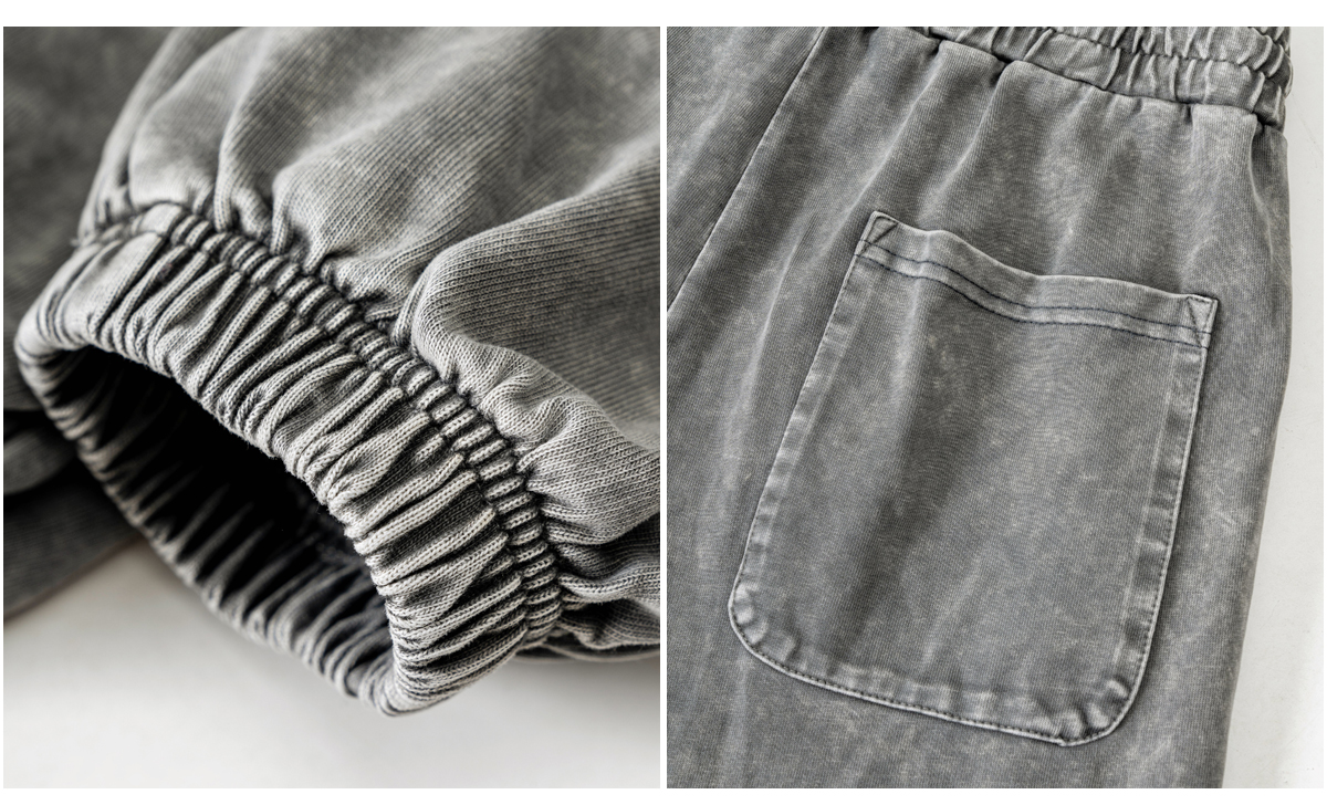 #3295 Thick 345GSM Wash Terry Sweatpants 20