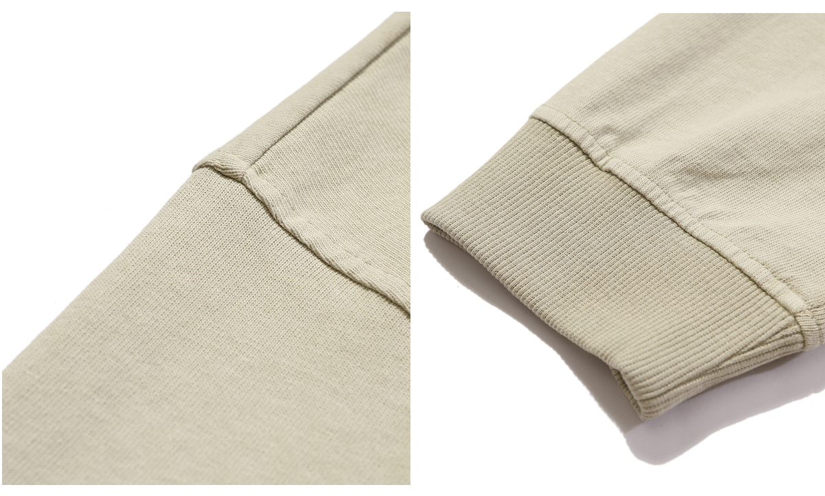#2151 Thick 310GSM Cotton Light Wash Long Sleeve T-Shirt 18