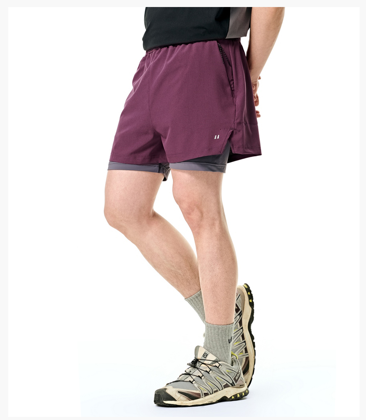 #12774S25 UPF50 Quick Dry Sports Shorts with Lining 20