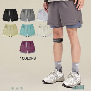 #12774S25 UPF50 Quick Dry Sports Shorts with Lining