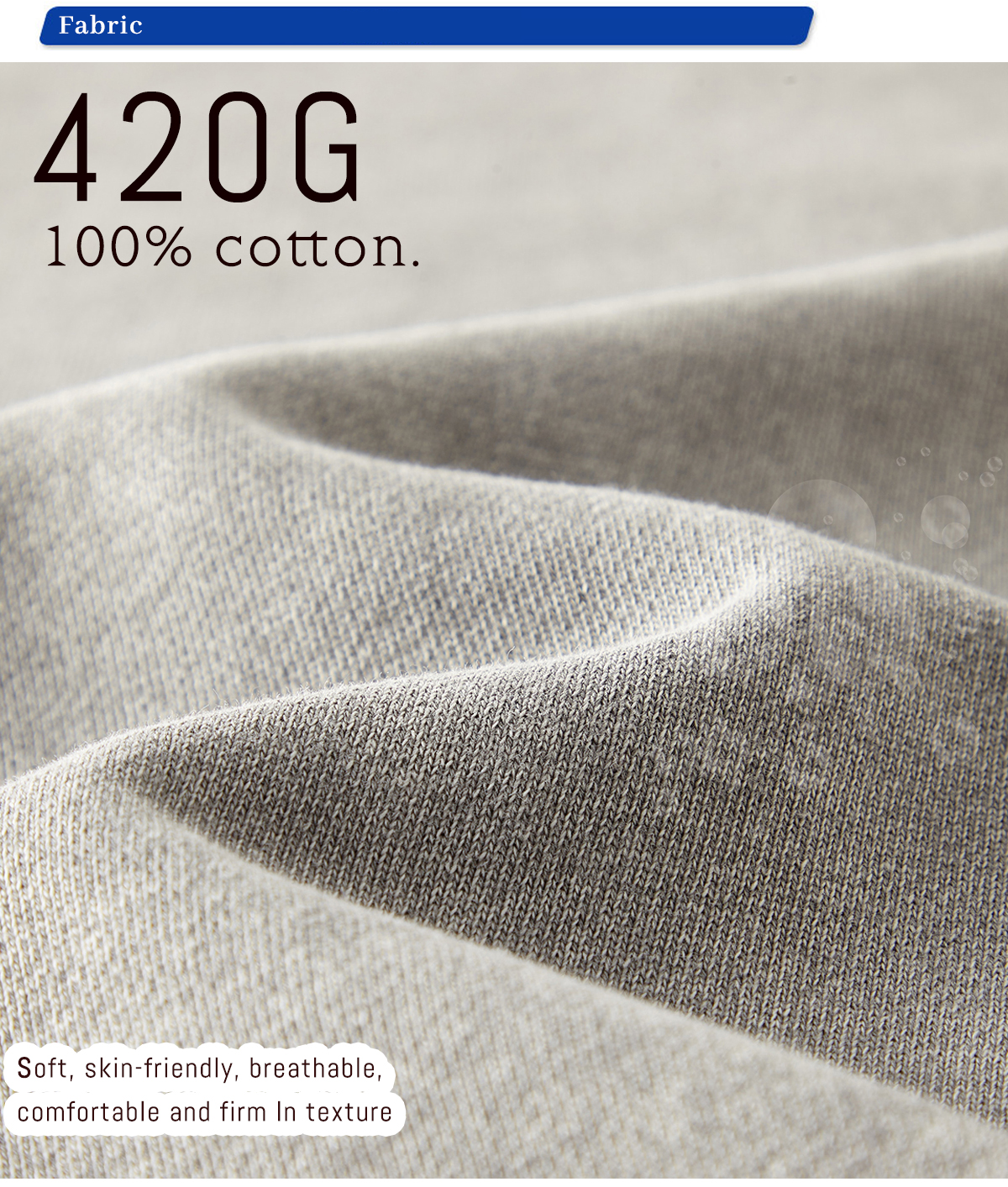 #2319 Cotton Terry 420Gsm Oversized Snow Wash Sweatshirt 13