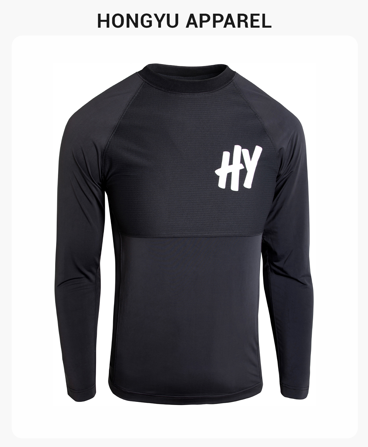 #AM058 Quick Dry Sports Long Sleeve Tee Mens Gym Clothes 4