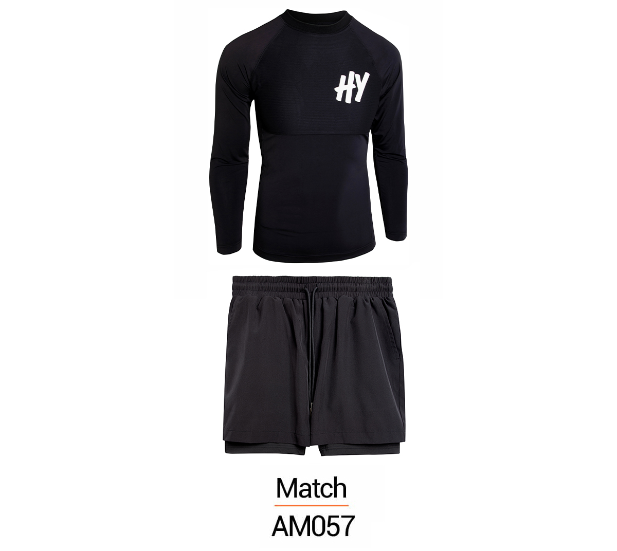 #AM058 Quick Dry Sports Long Sleeve Tee Mens Gym Clothes 18