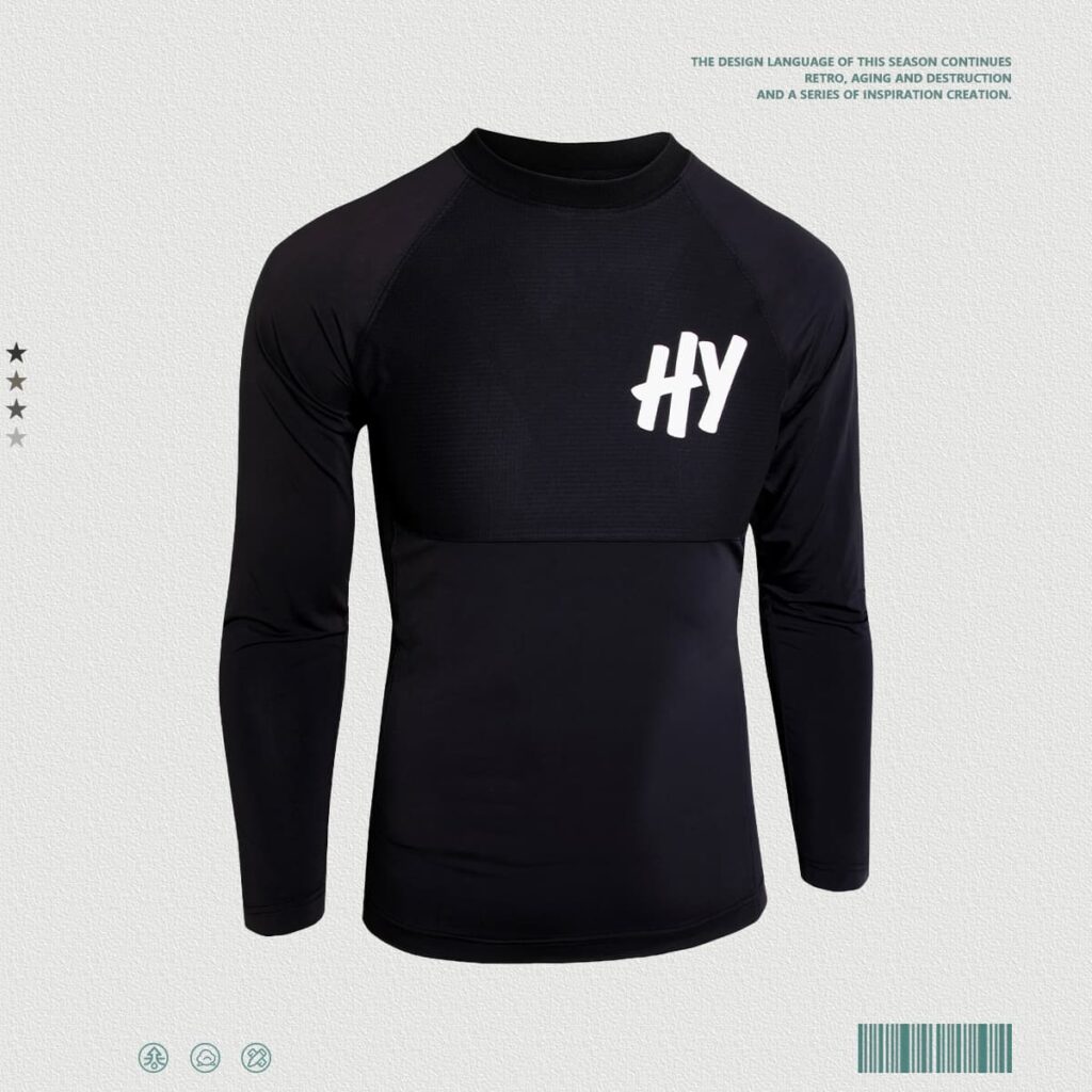 #AM058 Quick Dry Sports Long Sleeve Tee Mens Gym Clothes