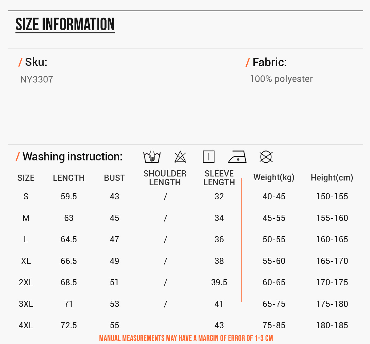 #NY3307 Breathable Quick Dry Sports T-shirt 6