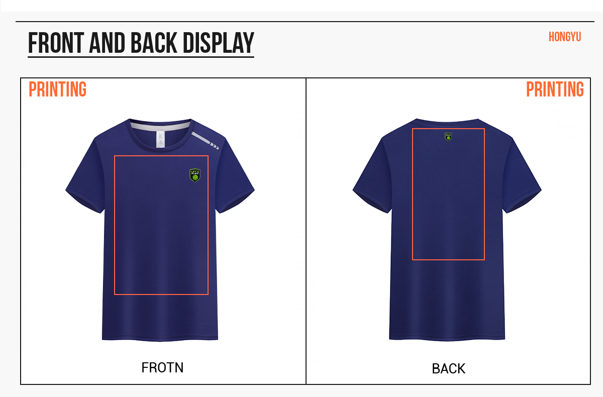 #NY3307 Breathable Quick Dry Sports T-shirt 16