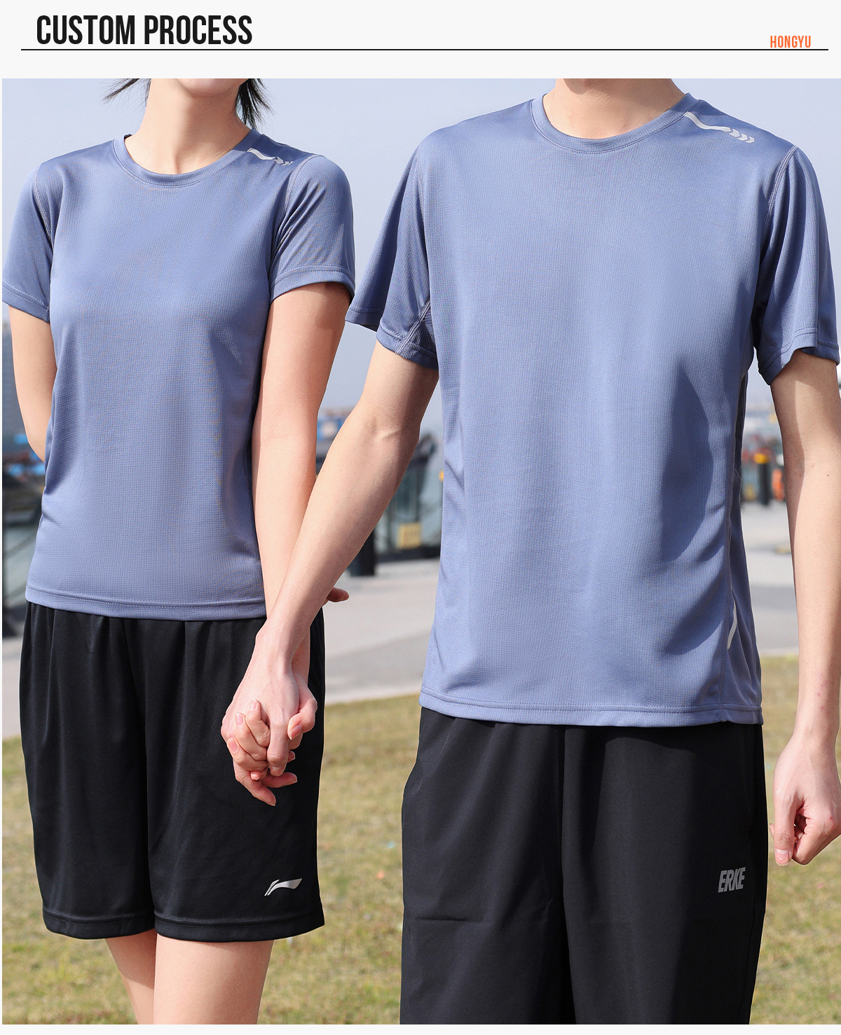 #NY3307 Breathable Quick Dry Sports T-shirt 18