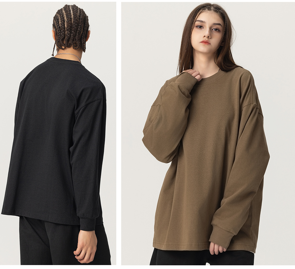 #DY001 High quality Cotton terry 305Gsm solid Casual shirts 22