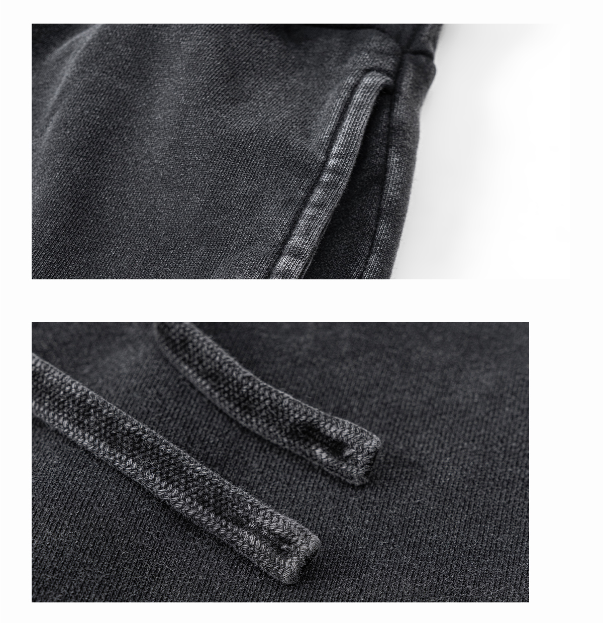 #K24109 Cotton Terry 380Gsm Vintage Washed Straight Leg Sweatpants 16
