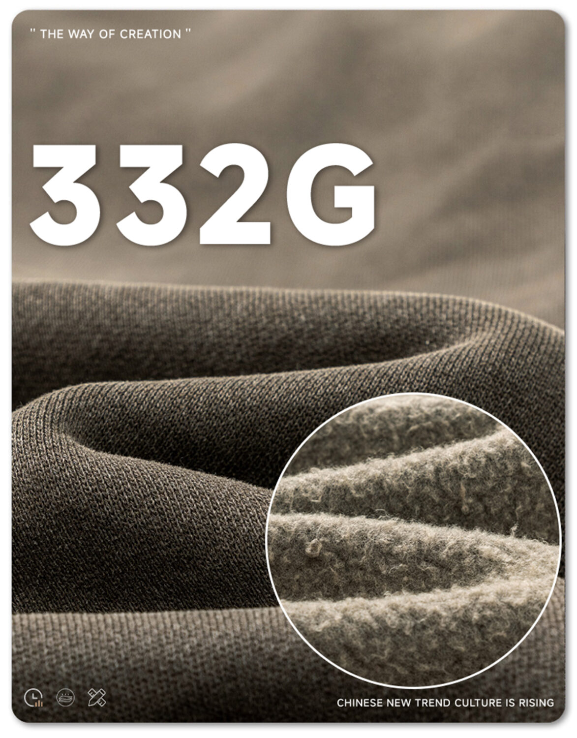 #K2437 Heavyweight Fleece 332Gsm wash vintage Sweatpants 12