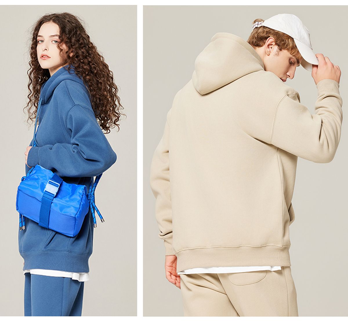 #M8301 Fleece 350Gsm Unisex Oversized Hoodie 24