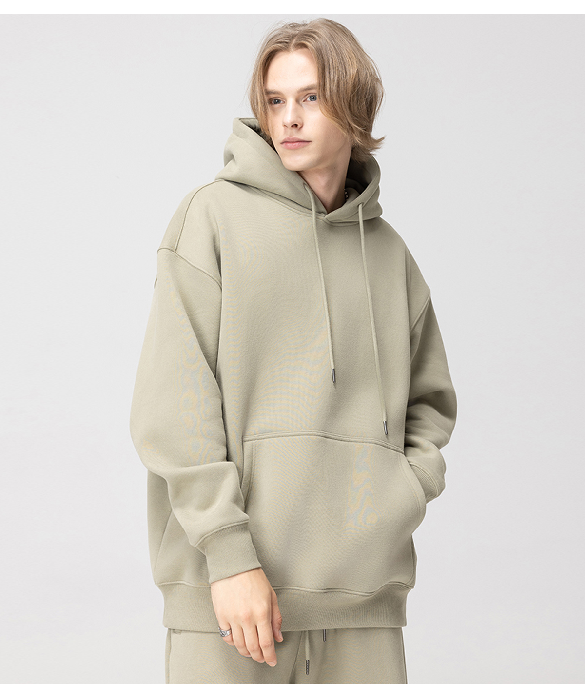 #M8301 Fleece 350Gsm Unisex Oversized Hoodie 32