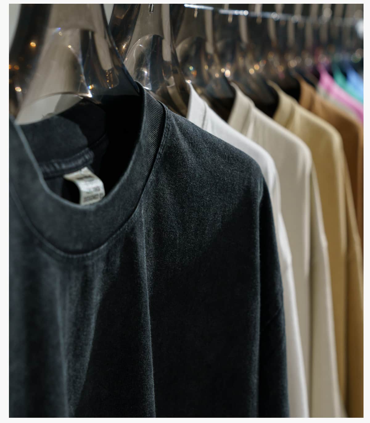 #S1718 Cotton Terry 270GSM Light Wash T-Shirt 27