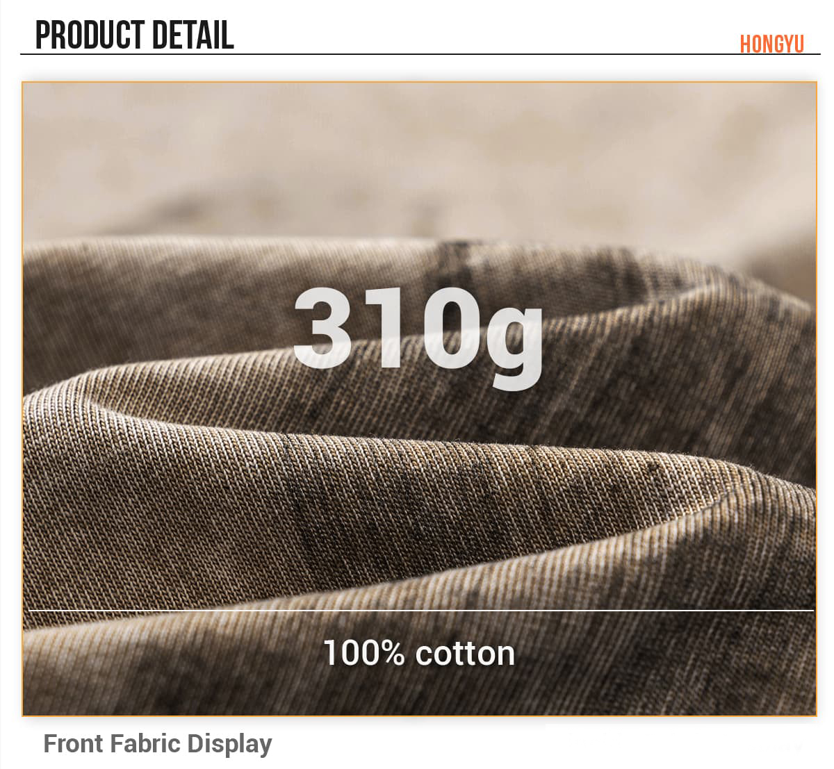 S1972 Cotton 310GSM Raw Hem Vintage Wash Distressed T-Shirt 14