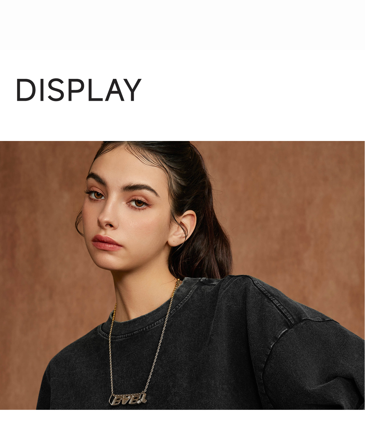 #W0156 Cotton 270Gsm Acid Wash Ribbed Cuff Long Sleeve Tee 16