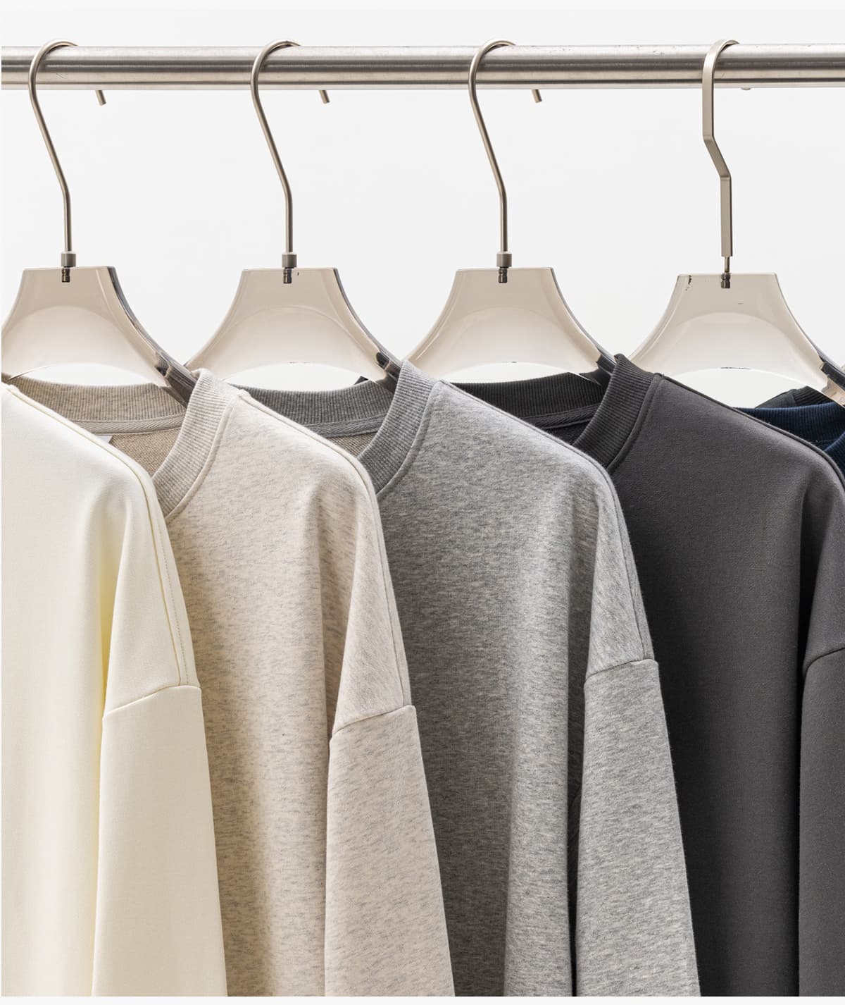 #W24205 Terry 360Gsm Oversized Solid Sweatshirt 28