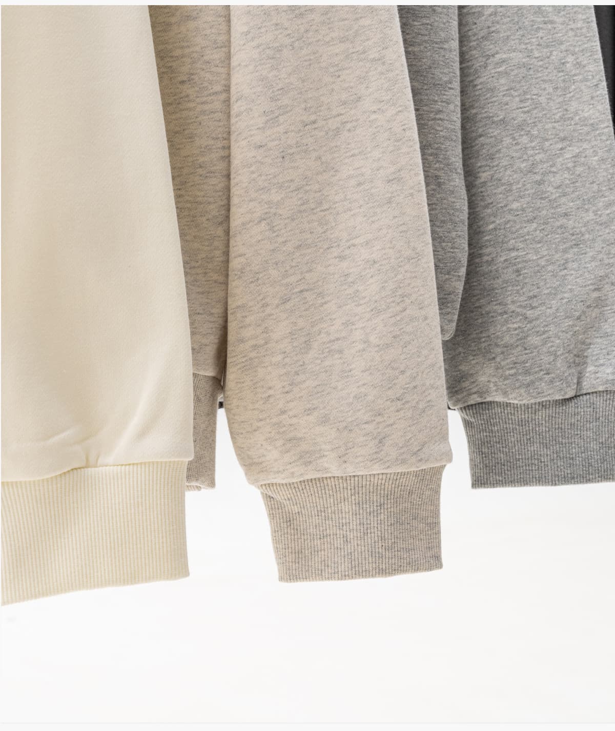 #W24205 Terry 360Gsm Oversized Solid Sweatshirt 30