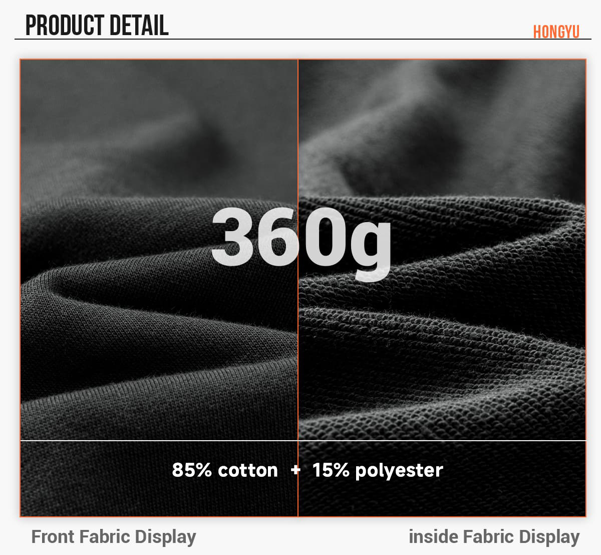 #W24205 Terry 360Gsm Oversized Solid Sweatshirt 14