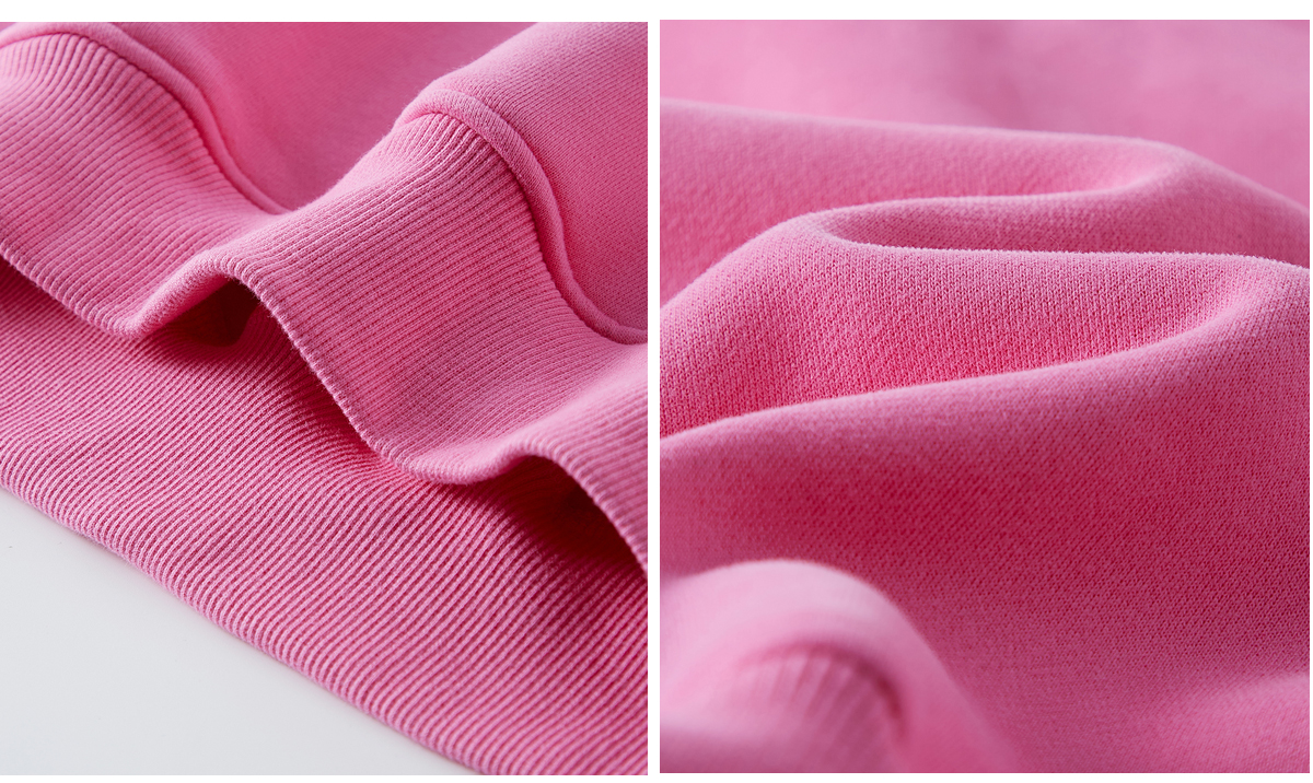 #N037 Heavy weight Fleece 345Gsm Cropped Hoodie 17