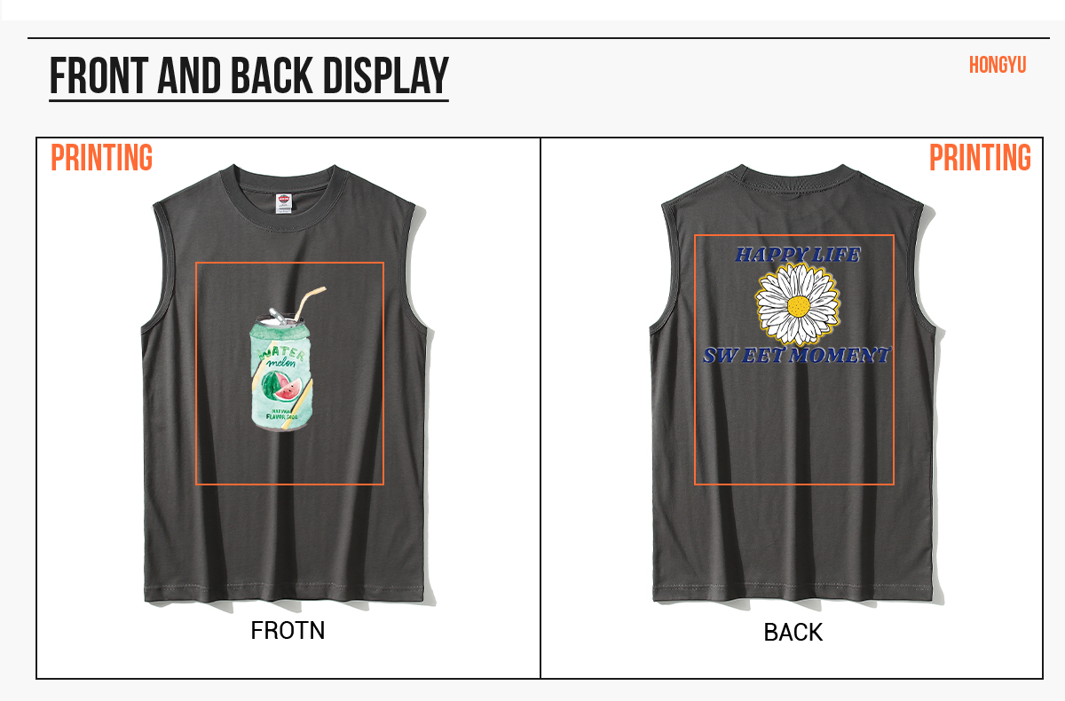 #NY21213 Cotton 220gsm Basic Vest For Men 14