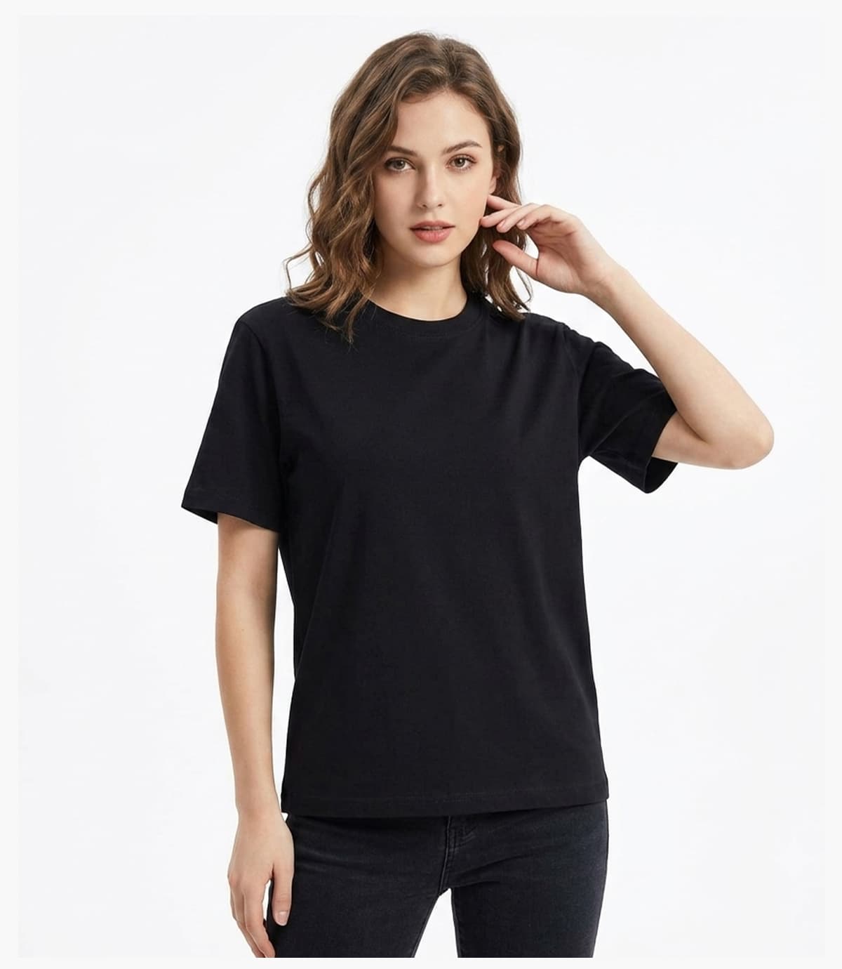 #01D Basic Fit Pure Cotton T-Shirt 230Gsm 32