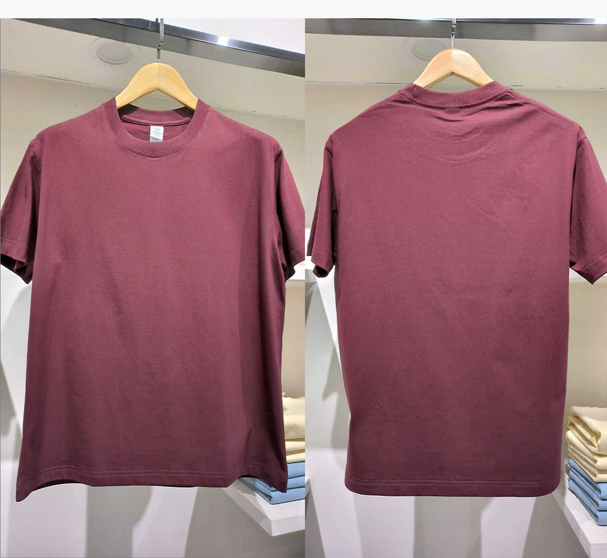 #01D Basic Fit Pure Cotton T-Shirt 230Gsm 28