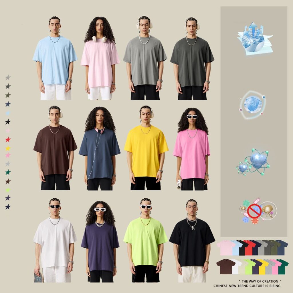 #S2515 Quick Dry180Gsm Cotton 7A Anti-Microbial Cooling T-Shirt